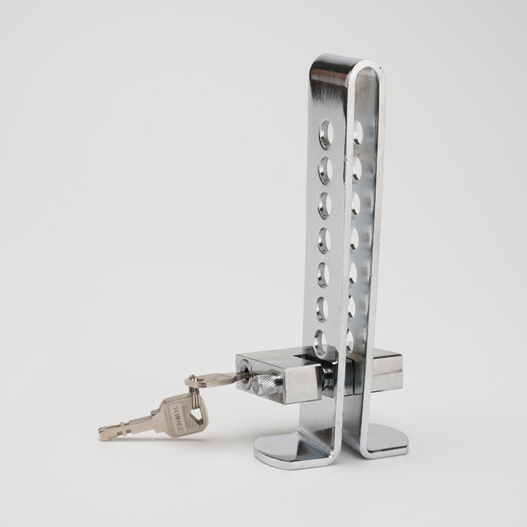 Automobile clutch lock clutch brake oil door lock multi-function steering wheel anti-theft lock adjustable telescopic U-lock