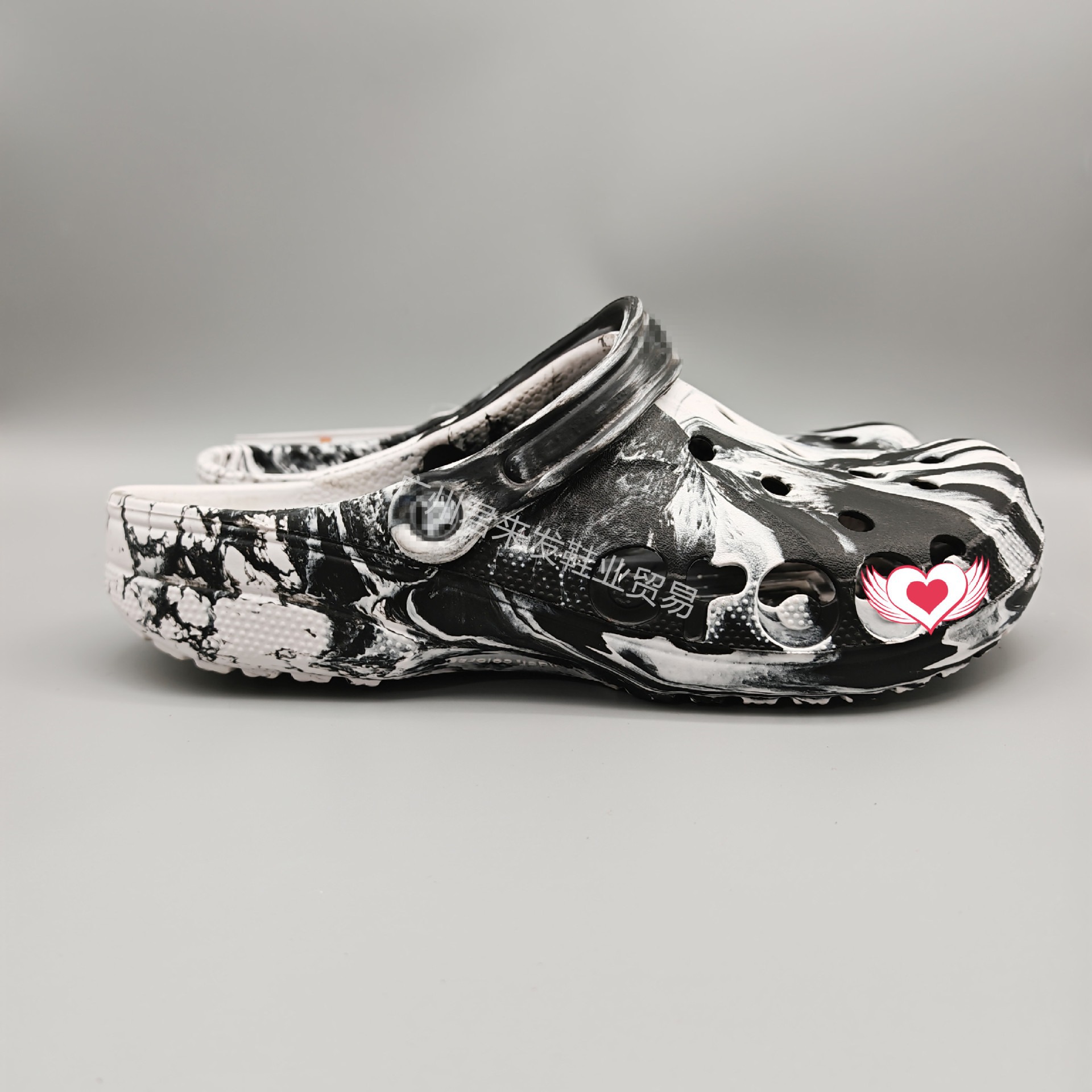 Factory Direct Tie-Dye Celebrity Beaya Color-Blocked Clogs Women's Casual Breathable Sandals New Fashion Slippers