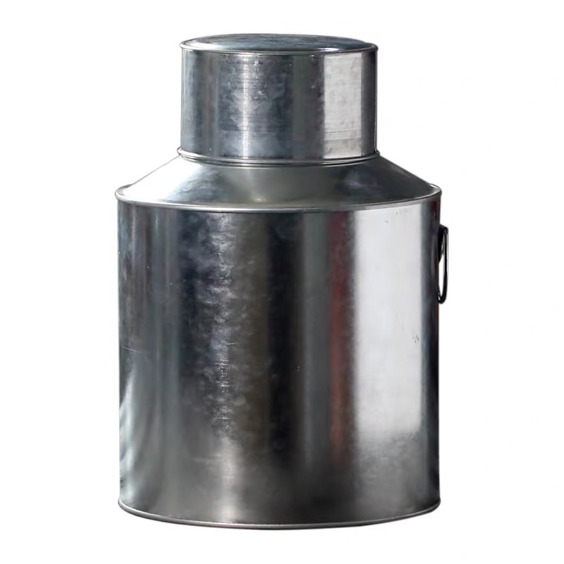 Spot Wholesale Handmade Can 50g Tea Can Tinplate Tea Can Tea Rice Can Sealed Can Small Can Tea Bucket