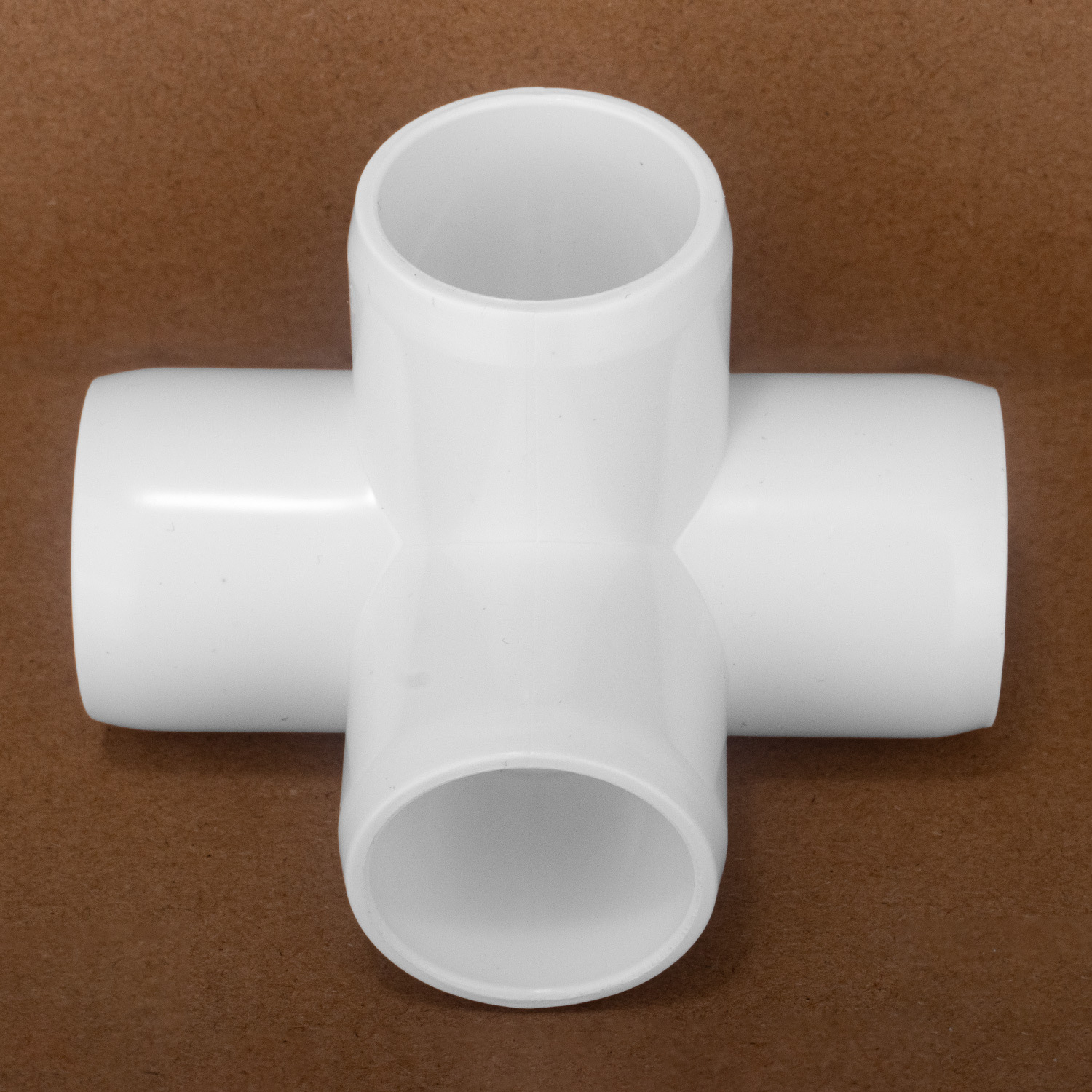 Cross-Border American Standard American Sch40 Stereo Pvc Pipe Fittings Furniture Grade Thickeneded Stereo Four-Way Water Pipe Joint Accessories