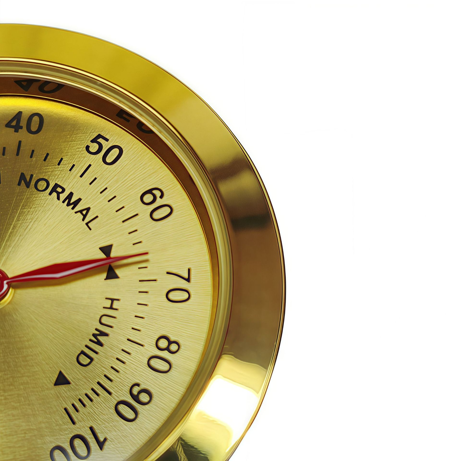 Hygrometer 37mm Inlaid Hygrometer Piano Box Cigar Pet Fish Hatching Tea Can Home Study Bedroom Humidity