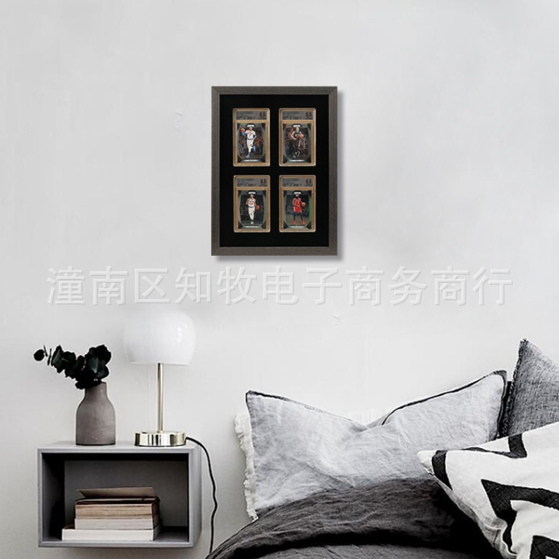 Four Palace Collection Card Brick Frame PSA Rating Card Brick Display Frame BGS Scoring Card Brick Wall Rare Card Mounting Frame