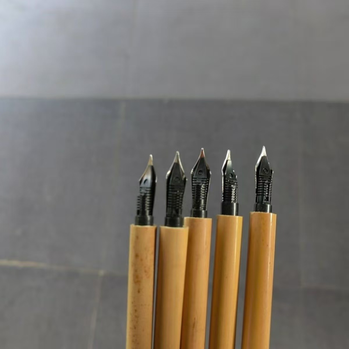 Dip Pen Bamboo Pen Holder Retro Art Ultra-Fine Outline Learning Art Painting Writing High-Value Gift Set