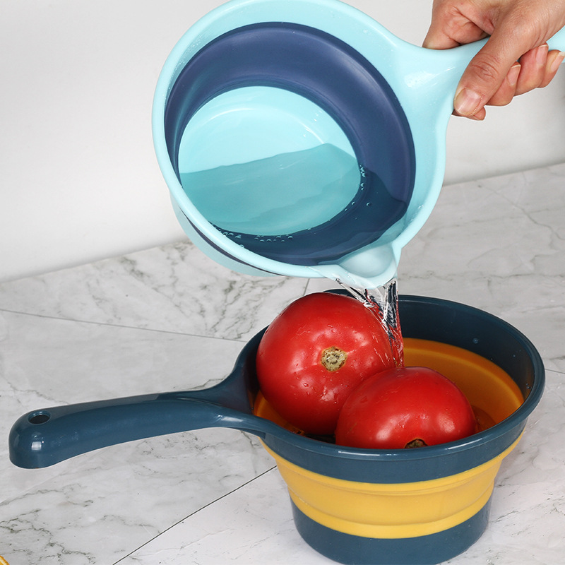 New Foldableing Water Ladle Kitchen Washing Water Ladle Kindergarten Water Ladle Foldableing Water Ladle Water Bleaching Ladle Creative