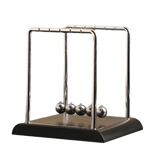 Newton Pendulum Ball Perpetual Motion Instrument Magnetic Levitation Small Ornaments Home Study Office Desktop Creative Decorative Crafts