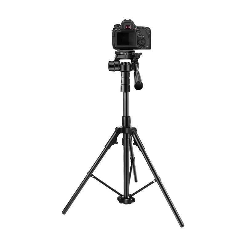 N02 Stabilized Aluminum Alloy Mobile Phone Camera Tripod Photography and Video Portable Bracket Outdoor Mobile Phone Professional Bracket