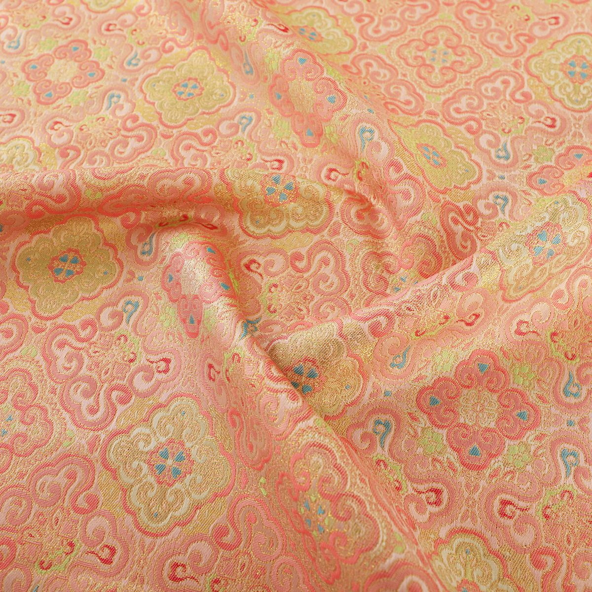 "FS129 West Building Jinhua" High-end Fabric Song Jin diy Material Chinese Jacket Vest Jacket Bag Fabric