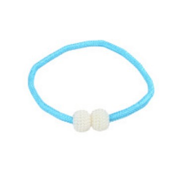 Factory wholesale running volume thick rope small Pearl Curtain buckle modern simple buckle-free curtain buckle curtain strap