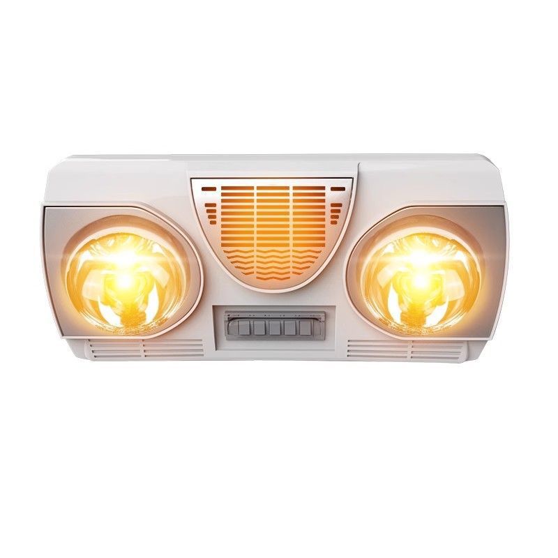 25 Years New Bathroom Heating No-Drill Wall-Mounted Bulb Waterproof Explosion-Proof Wall-Mounted Lamp Bathroom Heater