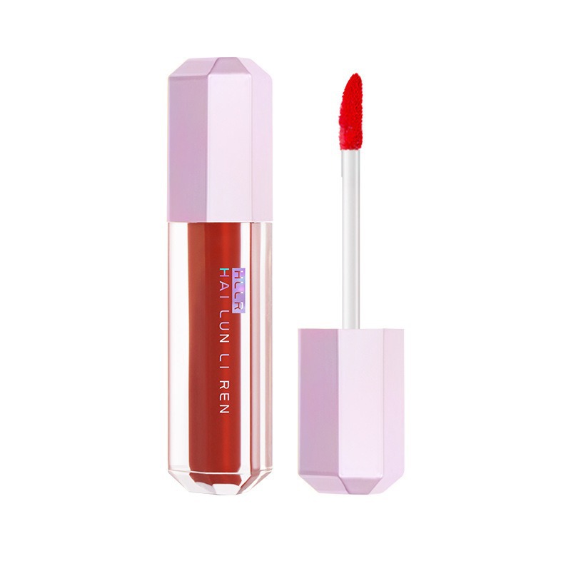 HLLR Chattering Online Celebrity Live Lip Glaze Velvet Fog Matte Lip Mud White Cheap Student Chinese Makeup Lip Gloss