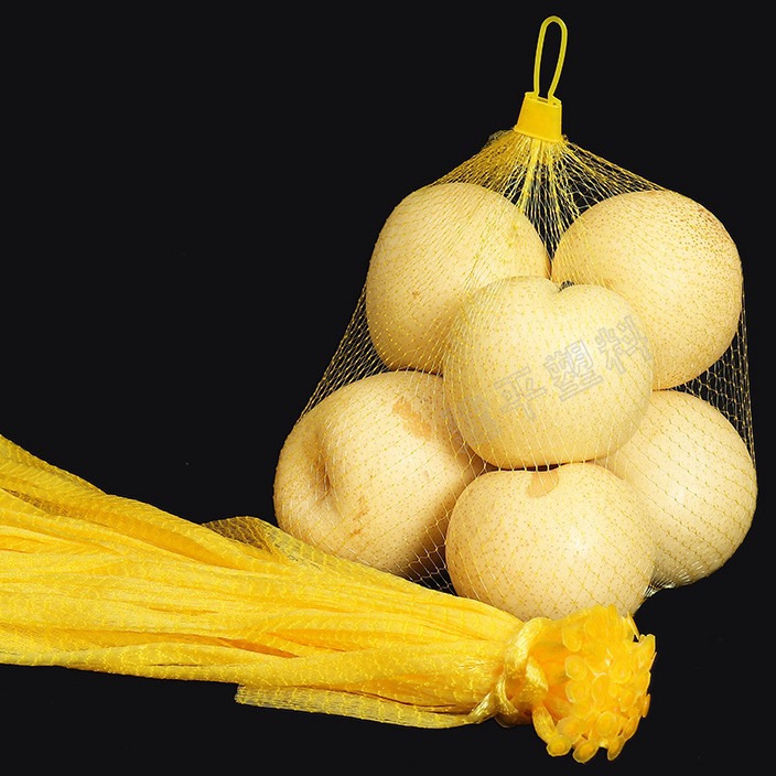 Pp material fruit net bag peanut net bag supermarket commercial food net bag a variety of colors available