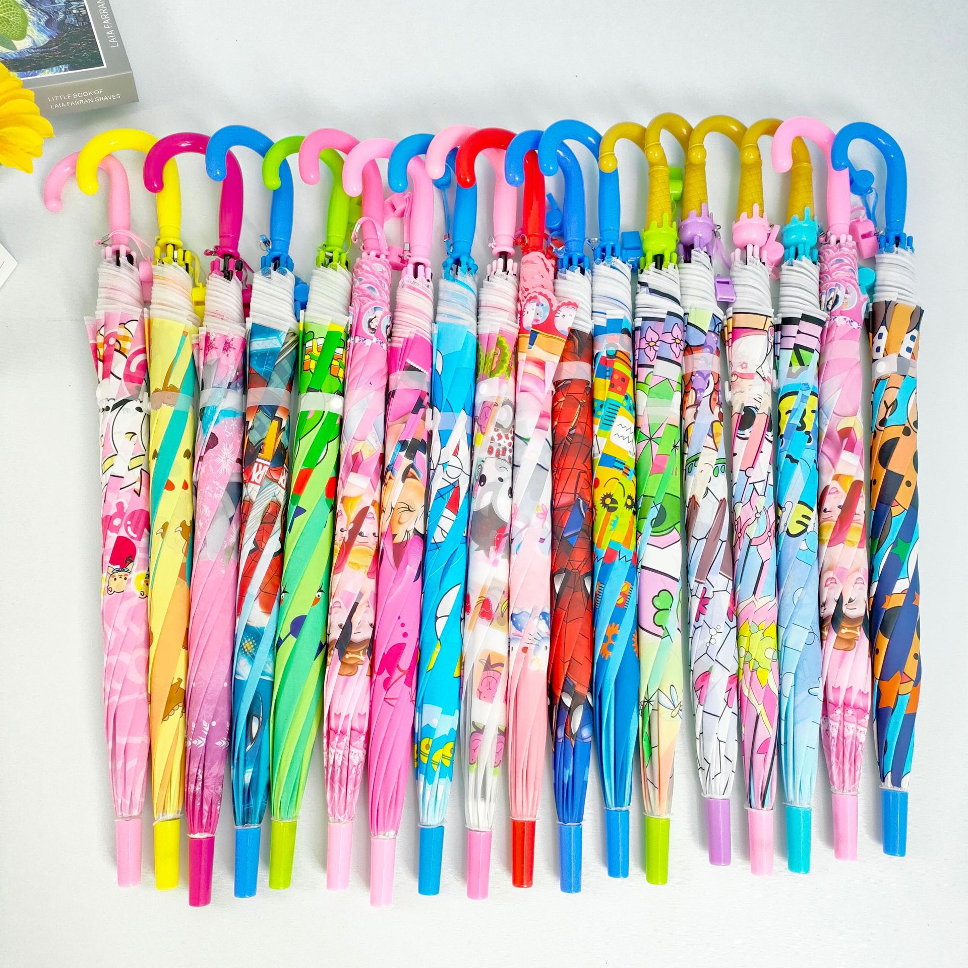 Импортный оригинальный заказ студенческий зонт детский зонт мультфильм детский зонт для детского сада полус автоматический портативный оптовая продажа