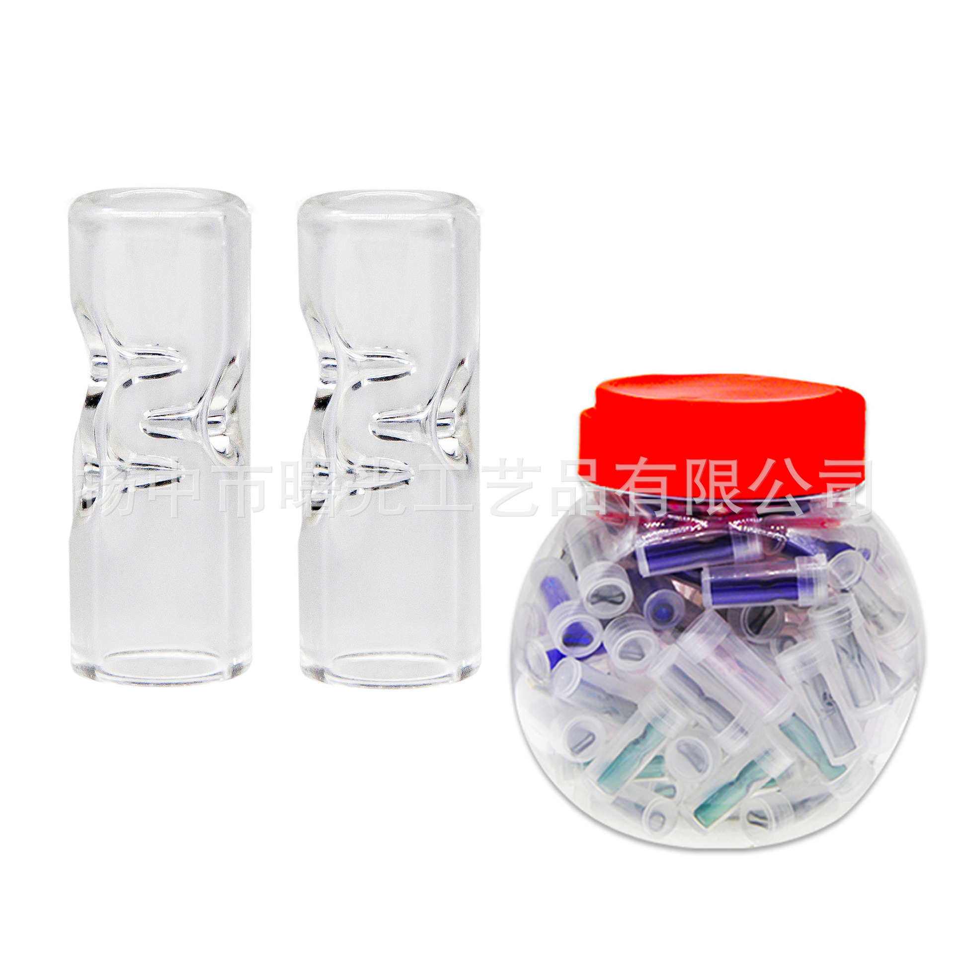 Трехточечный стеклянный держатель для сигарет, стеклянный фильтр для сигарет