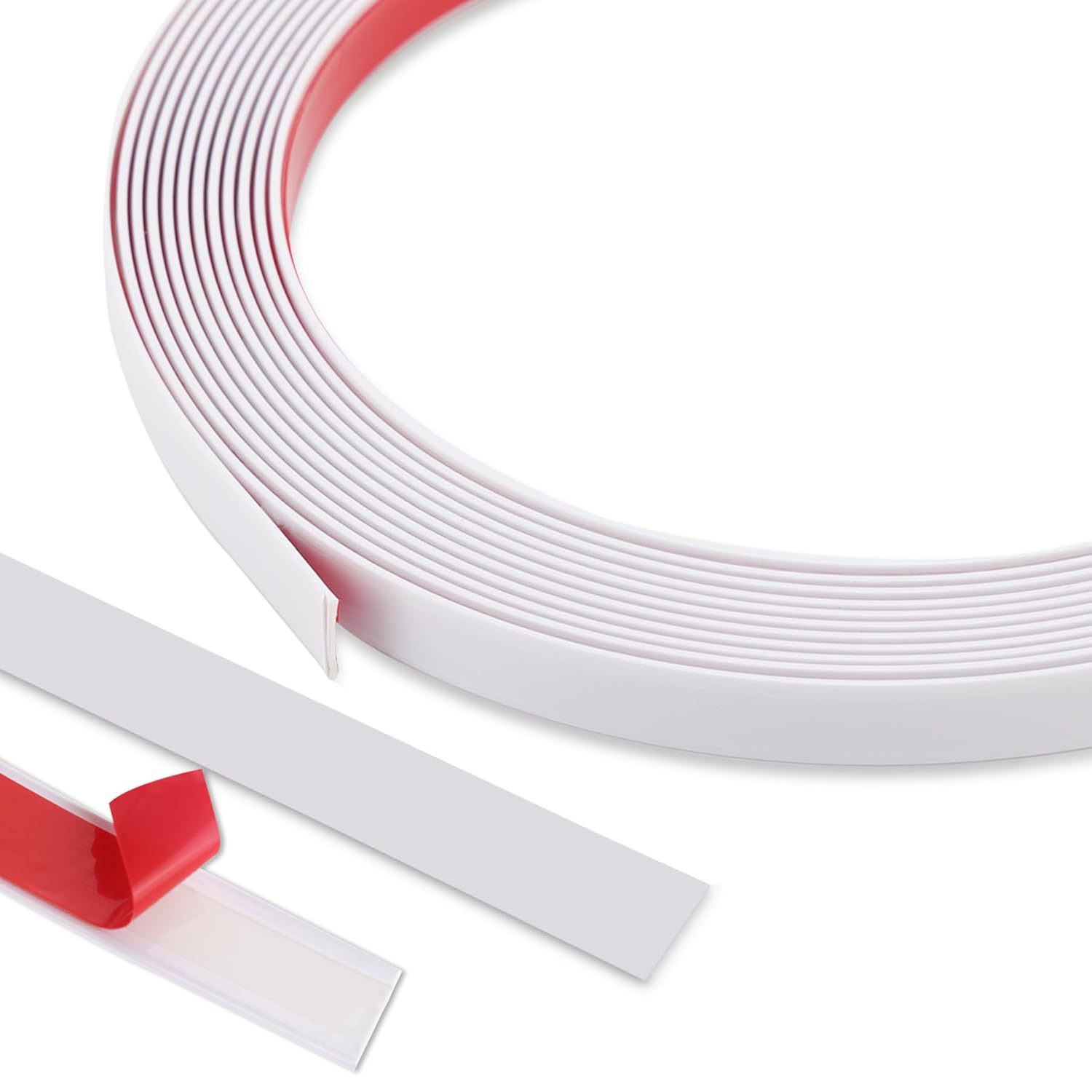 Декоративная самоклеящаяся лента для стен и потолка из дерева с высоким глянцем, золотая, с отделкой по краю