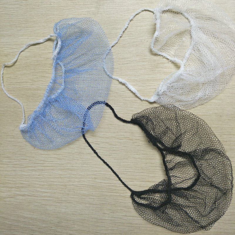 Одноразовый нетканый механизм для бороды, ручной работы, ПП нейлоновый чехол для бороды, защита от пыли и падения бороды в кейтеринге