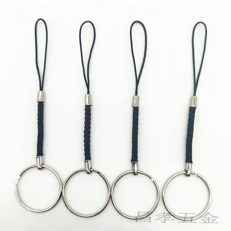 DIY aperture flat ring mobile phone braided rope. Welcome to buy factory direct sales (in stock sales)