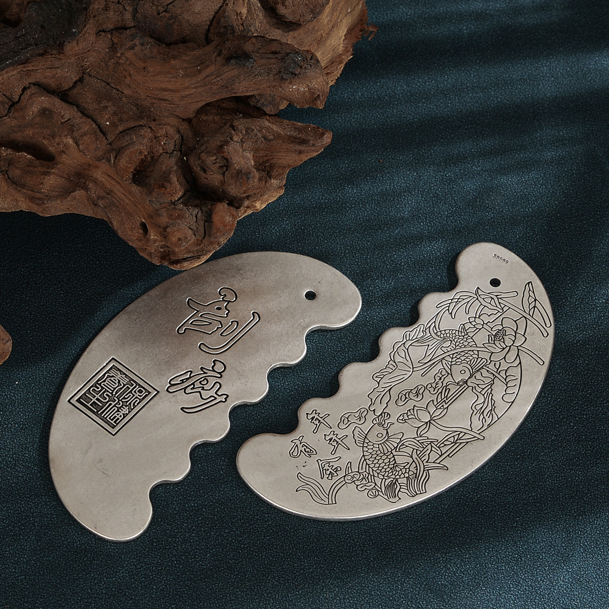 Factory direct scraping jewelry fashion trend annual fish peony Phoenix pendant birthday gift for elders