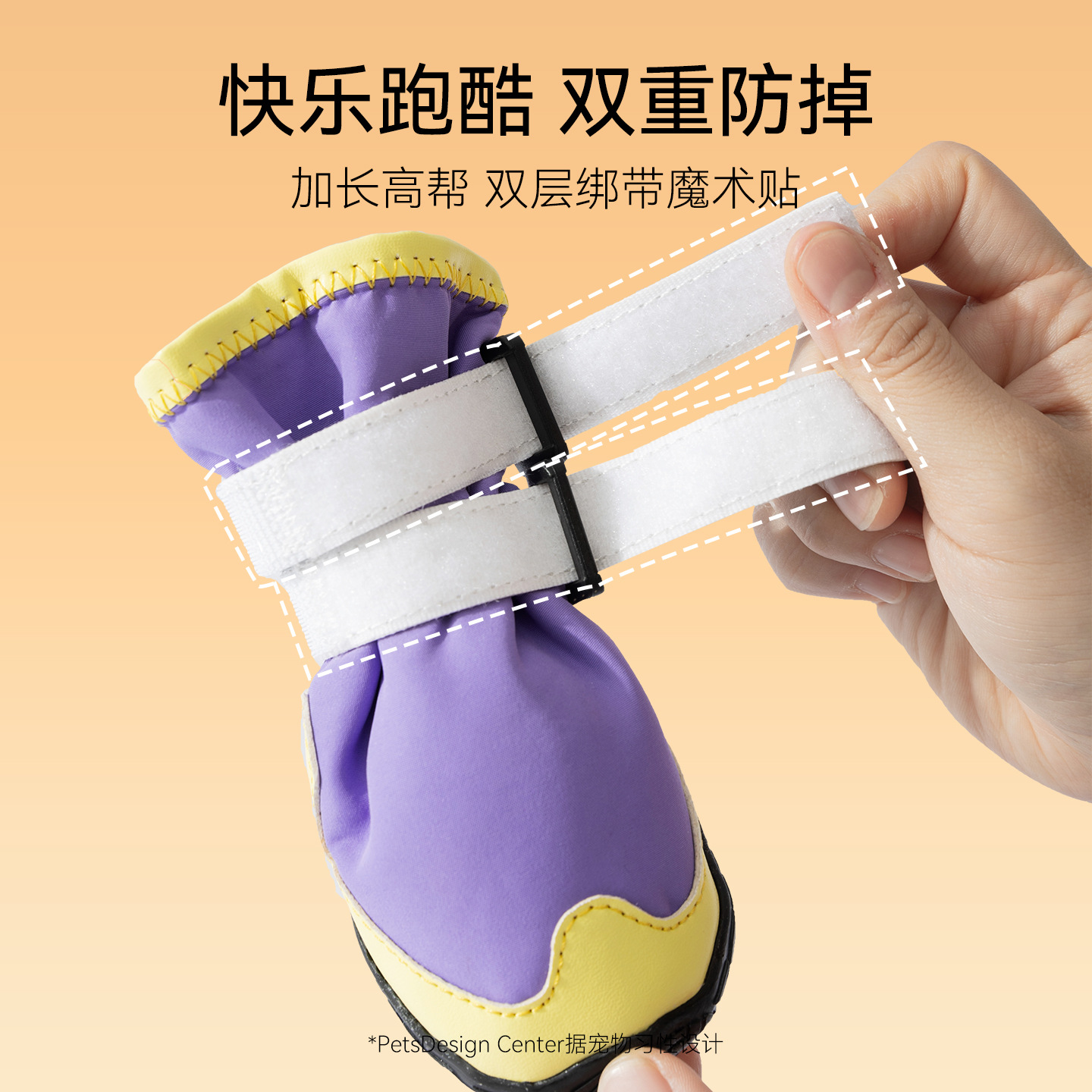 Autumn and Winter Warm and Colorful High-Top Waterproof Big Dog Shoes for Going Out, Medium and Large Dog Cotton Shoes, Border Collie Golden Retriever Pet Rain Boots