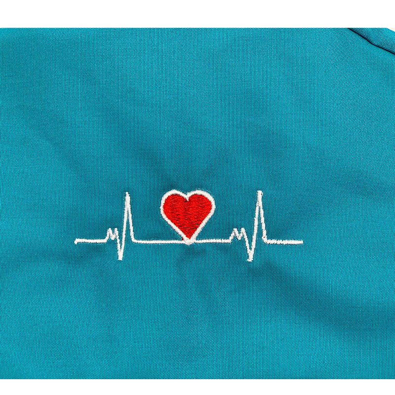 Love nurse embroidery female work hat stomatologist operating room hat doctor kitchen oil smoke prevention hat male