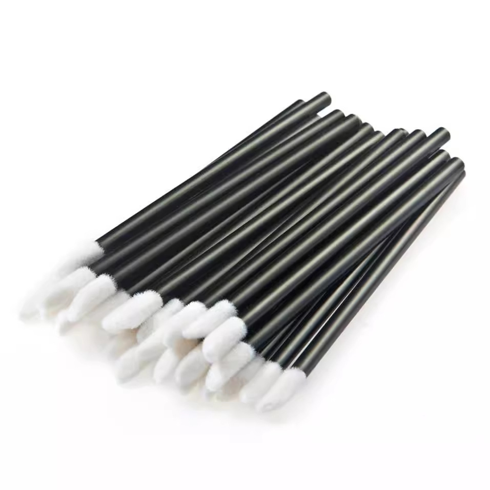Manufacturer Wholesale Disposable Black Lip Brush Makeup Brush Portable Style Foreign Trade Wholesale Beauty Tools