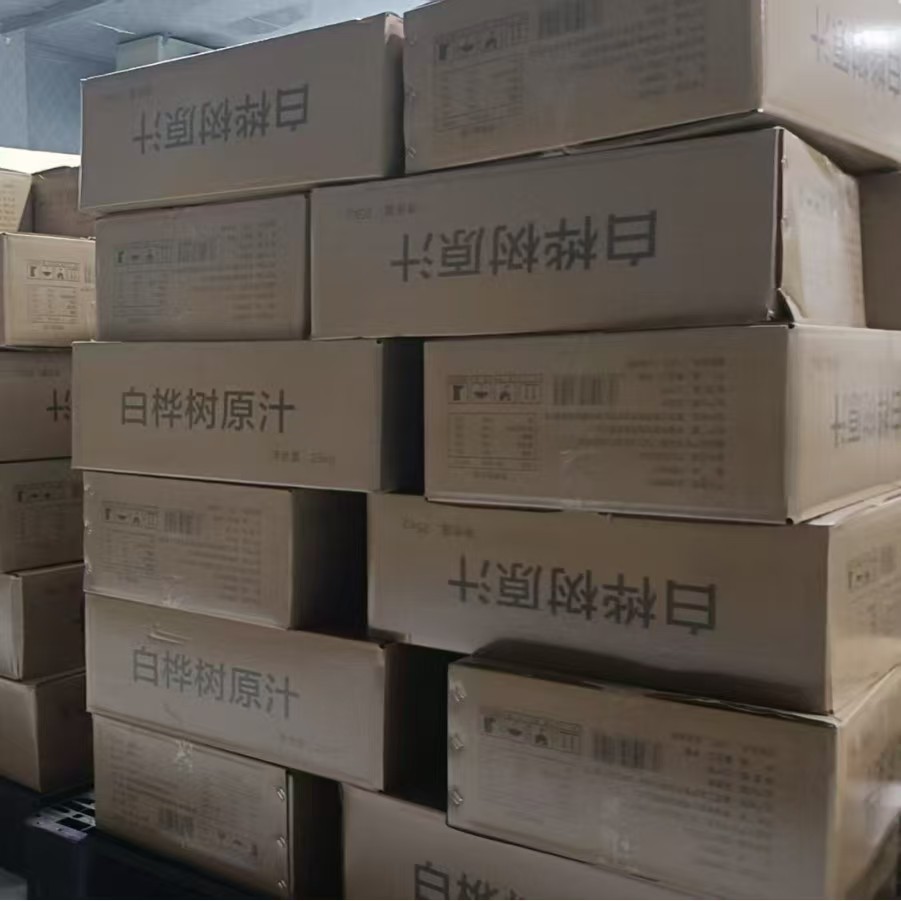 100% березовый сок, напиток из березового сока