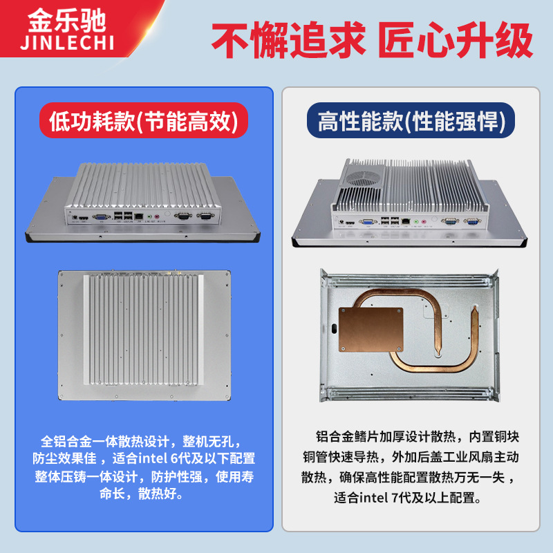 Fully Enclosed Embedded 10.4/15/ 21.5inch Industrial and Industrial Control All-In-One Touch Capacitor Display Upper Position Machine