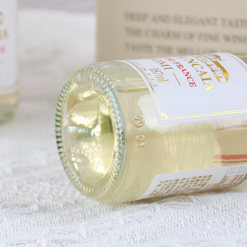 French Imported 187ml Small Bottle of Dry White Wine Souvenir Red Wine Gift Box Wedding Banquet Manufacturer Wholesale