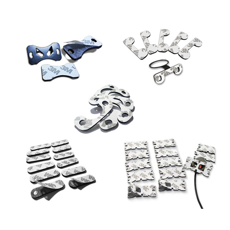 Manufacturer of Silicone Rubber Double-Sided Adhesive Die-Cut Custom Reversing Camera Bracket Adhesive Foam Seal Eco-Friendly