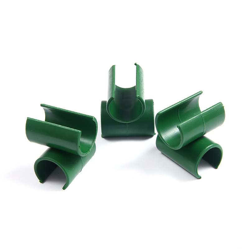 Spot wholesale plastic steel pipe fittings cross buckle plastic connectors fixed buckle cross buckle gardening accessories