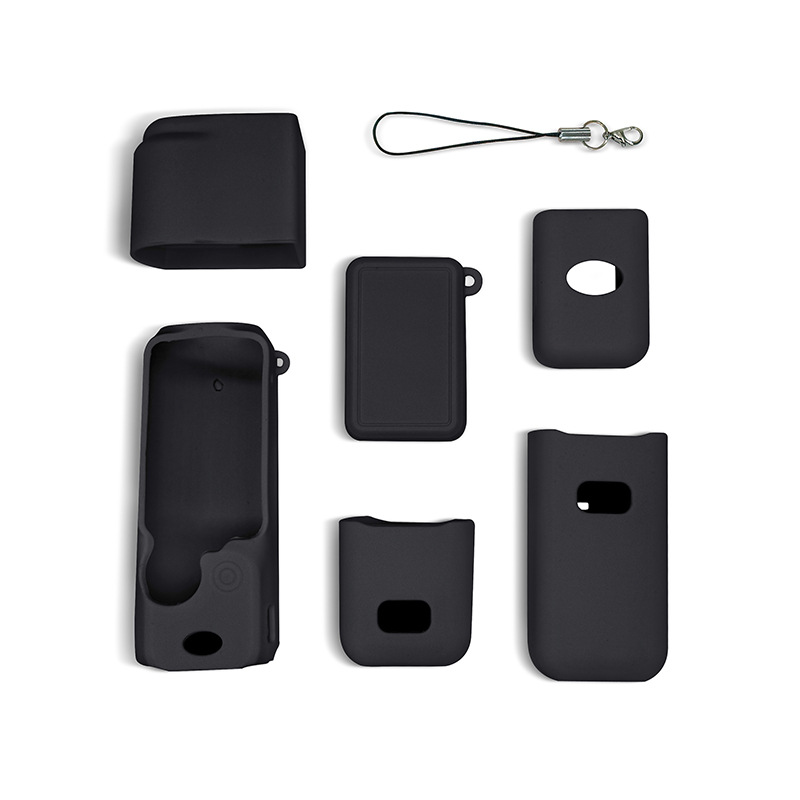 Suitable for Dji Osmo Pocket3 Lens Protective Cover, Body Silicone Case, Dustproof and Anti-Fall Protective Cover Accessories