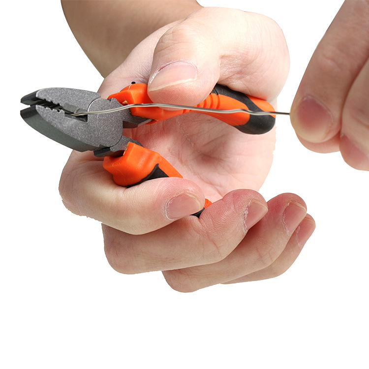 Aluminum pipe Press wire pliers wire rope fishing tools fishing supplies fishing line sea fishing group press pipe pliers outdoor fishing tongs