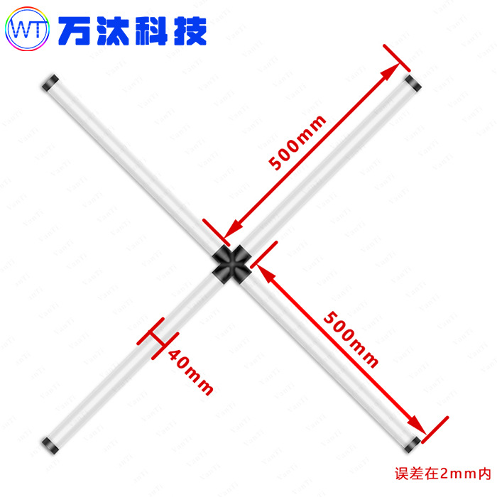 Led Pixel Tube Dance Beauty Light 360 Degree Luminous Colorful Cloud Tube Acrylic Free Shape Bar Colorful Neon Light