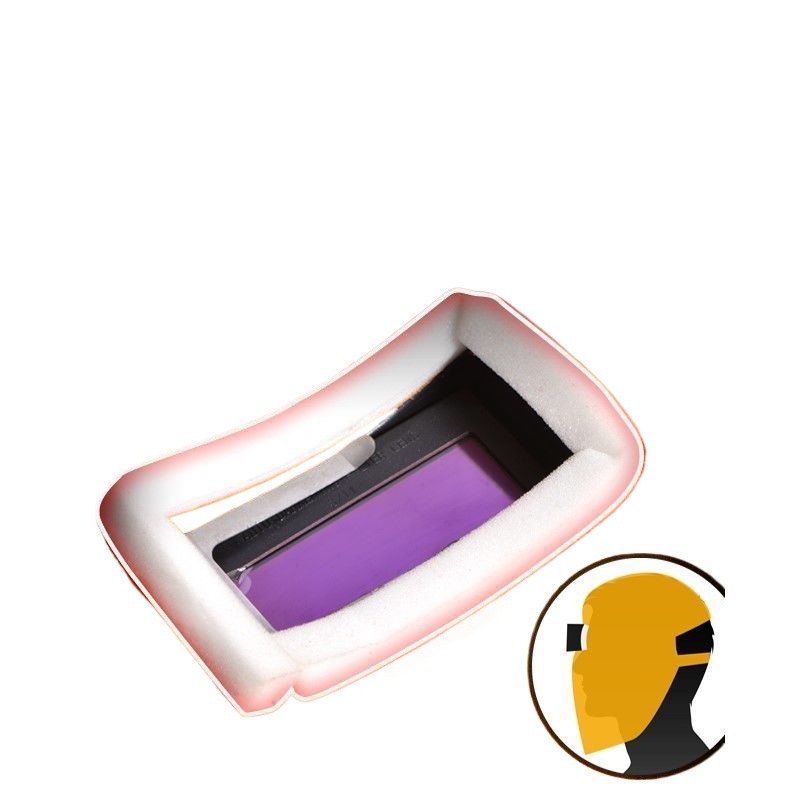 Automatic Darkening Mask Cowhide Anti-Scalding Welding Hat Head-Mounted Soft Leather Welder Special Anti-Spark Splash Mask