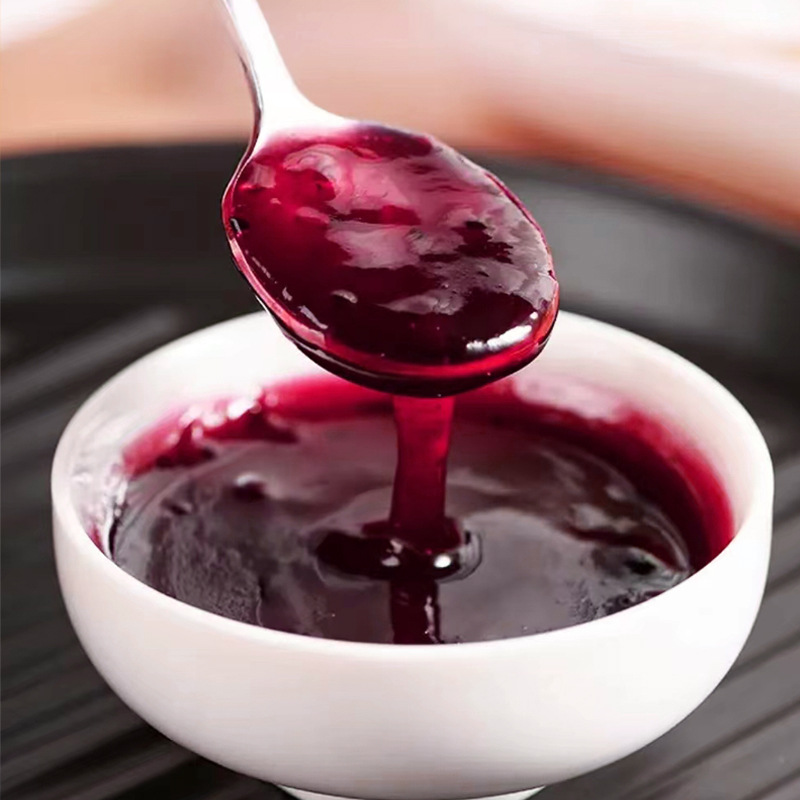 Blueberry Jam blueberry jam Blue Jam breakfast toast bread steamed bread smearing matching partner 200g/bottle delivery