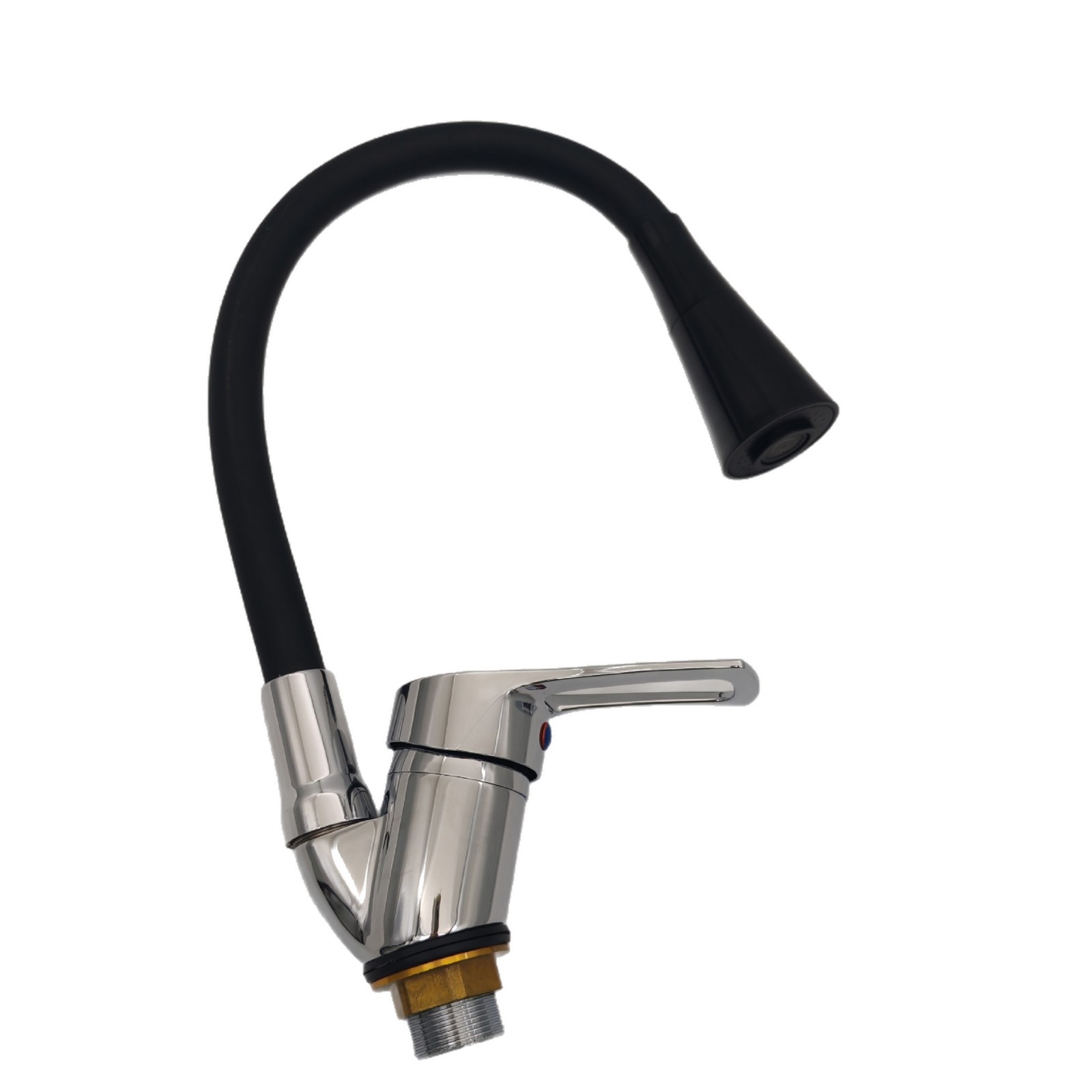 Bathroom Manufacturer Wholesale Cross-Border Ingot Color Universal Pipe Faucet Kitchen Sink Hot and Cold Dish Basin Faucet