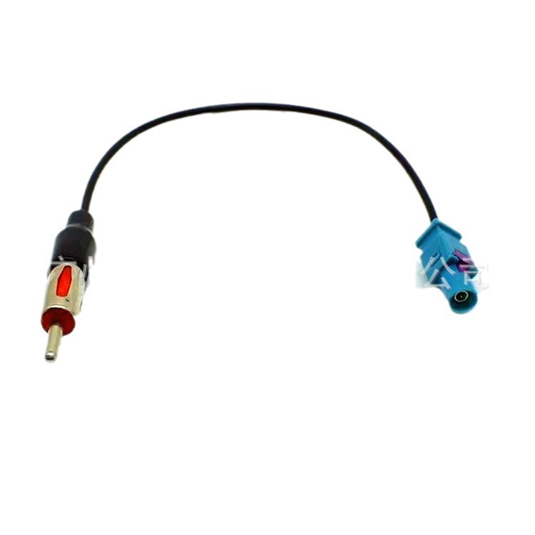 Applicable to Volkswagen VW Skoda BMW Chrysler Dodge Jeep audio modification FM radio antenna adapter cable