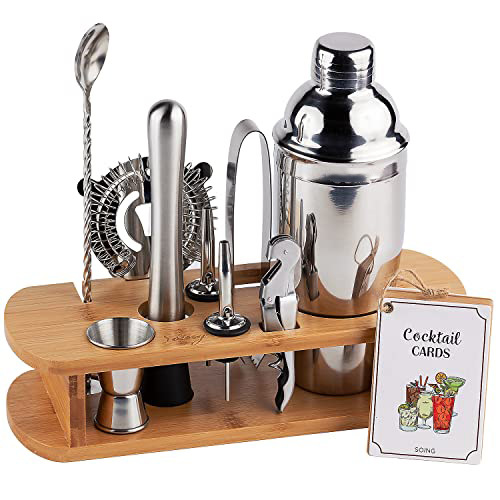 Stainless Steel Cocktail Shaker Set, Hand-Made Lemon Tea Tool, Cocktail Mixing Tool, Shaker, Shaker Cup, Shaker Cup