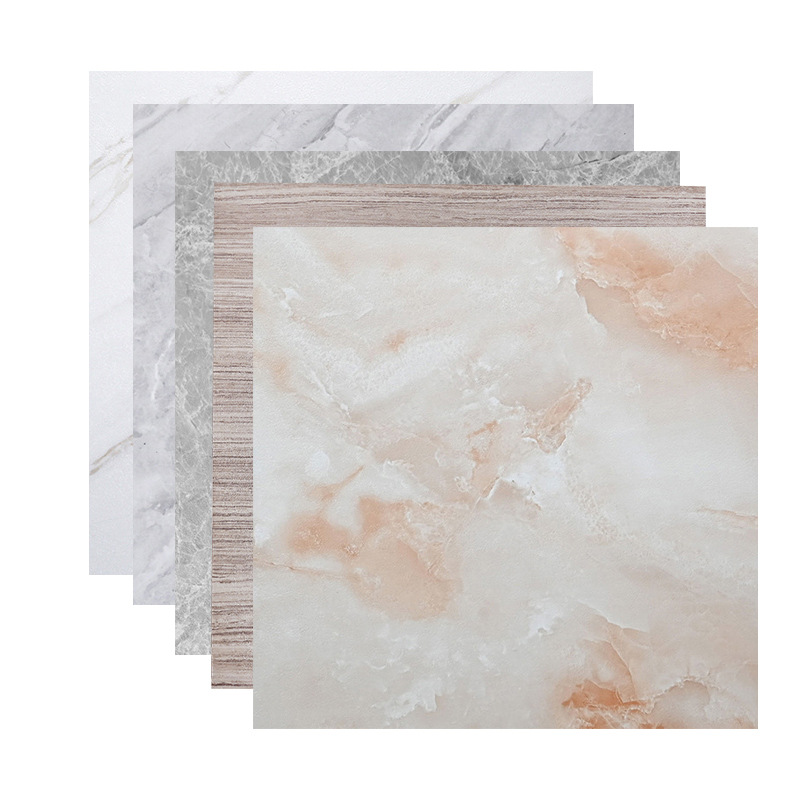 PVC Floor Stickers Glossy Self-adhesive Floor PVC Floor Stickers Self-adhesive Floor Glue Non-slip Thickeneded Wear-resistant Waterproof