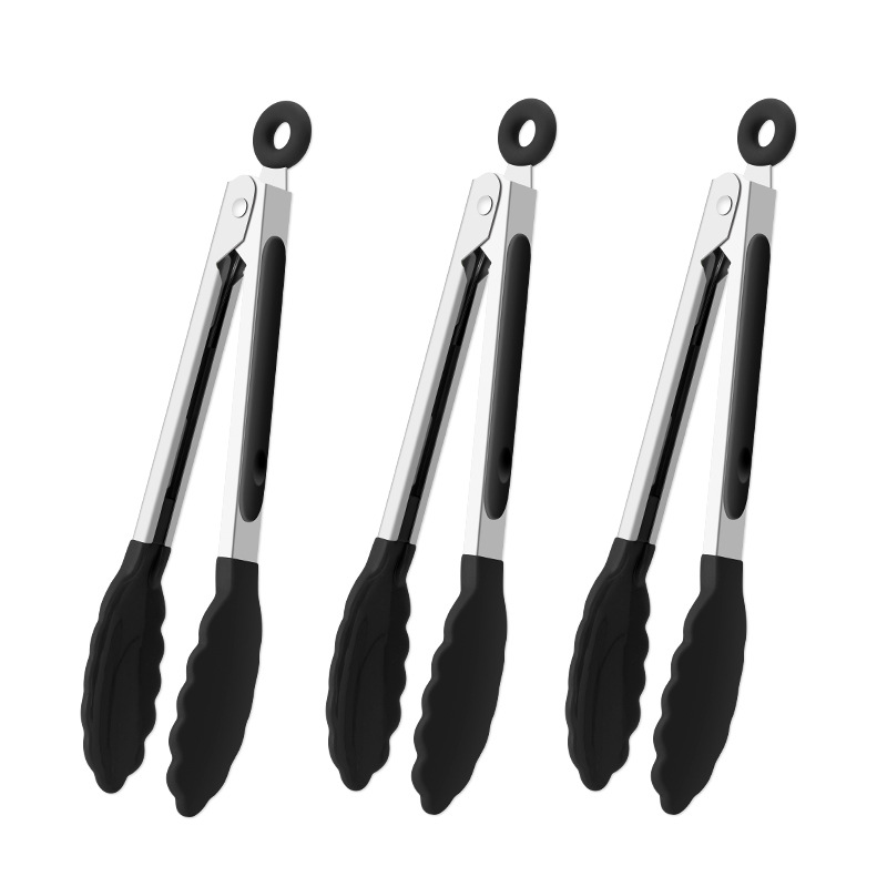 Customized Nylon Food Clips Stainless Steel Bread Clips Korean Barbecue Clips High Temperature Resistant Food Grade Food Clips Wholesale