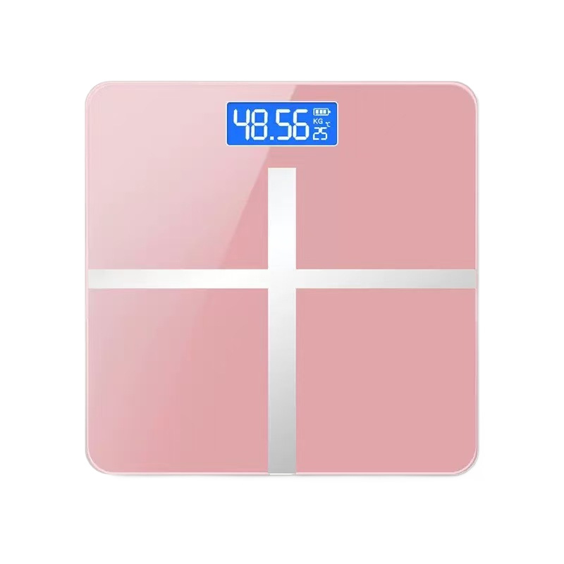 Factory Direct Supply of Accurate Charging Electronic Body Weight Scale, Household Body Scale, Adult Health Scale, Cross Style, High Appearance