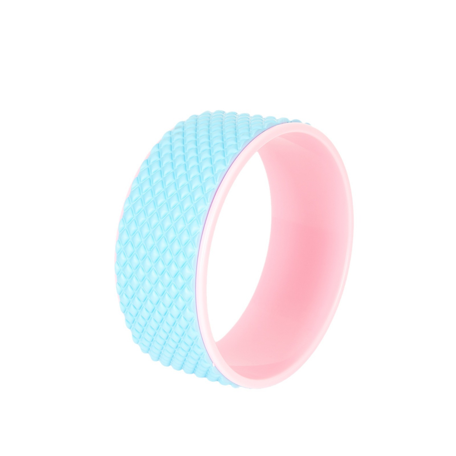 Upgraded Yoga Wheel 3D Floating Point Massage Wheel Back Curved Open Back Dharma Wheel Beginner Pilates Ring Auxiliary Roller