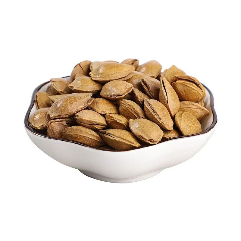 On behalf of the hair opening apricot kernel cooked almond spiced milk flavor 500g hand peeling thin shell snacks wholesale Xinjiang small ginkgo