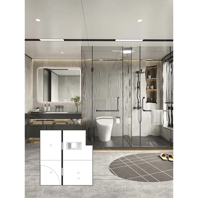 All aluminum honeycomb large plate integrated ceiling manufacturers wholesale whole house kitchen bathroom living room tooling hotel ceiling