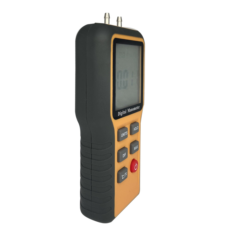 Digital Pressure Gauge Negative Pressure Gauge Differential Pressure Gauge Vacuum Pressure Gauge Wind Pressure Testing Instrument Auto Repair Differential Pressure Gauge