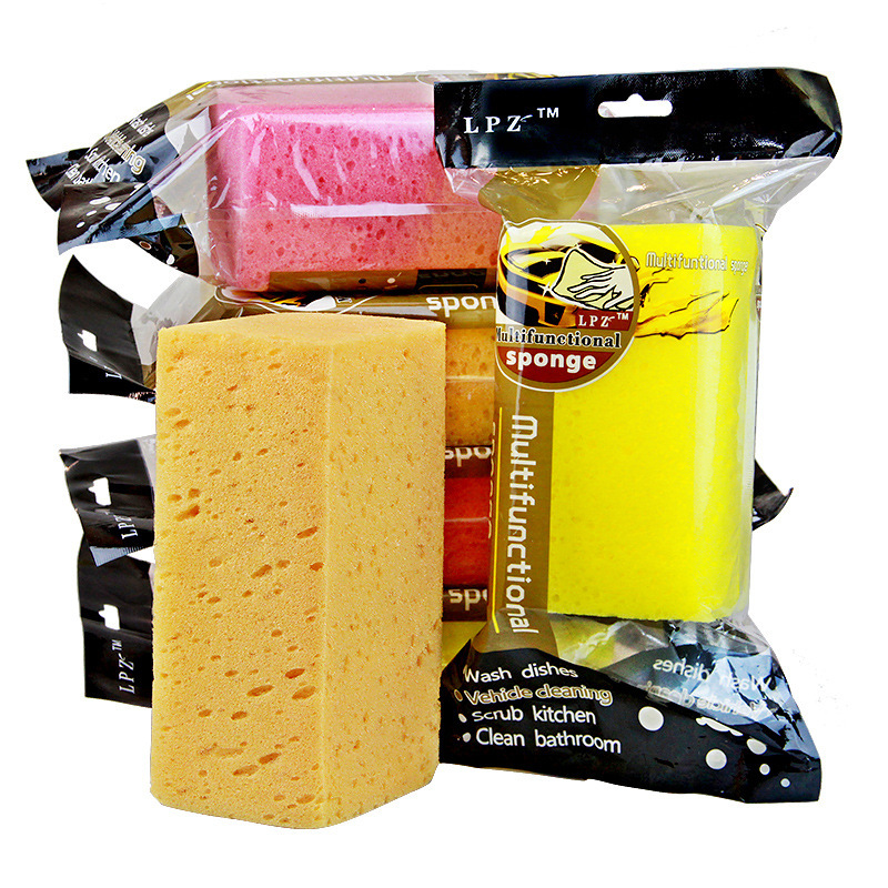 Car Wash Sponge Honeycomb Seaweed Car Wash Sponge Car Cleaning Sponge Polishing Beauty Waxing Factory Wholesale