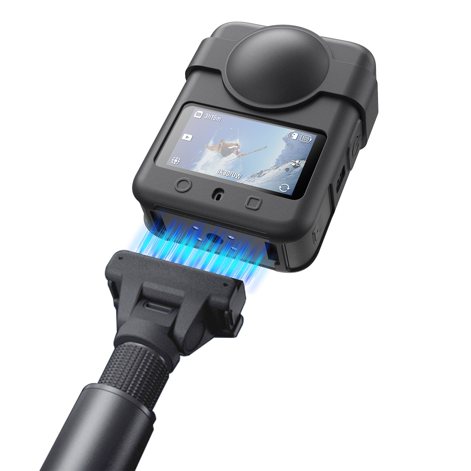 Dji Osmo360 Silicone Protective Case Osmo360 Panoramic Camera Soft Rubber Protective Case Sports Camera Accessories