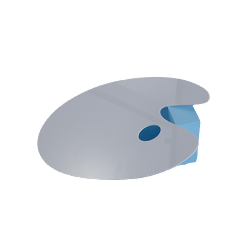 Acrylic Transparent Palette Acrylic Paint Gouache Watercolor Painting Manicure Tools Large and Small Oval Palette