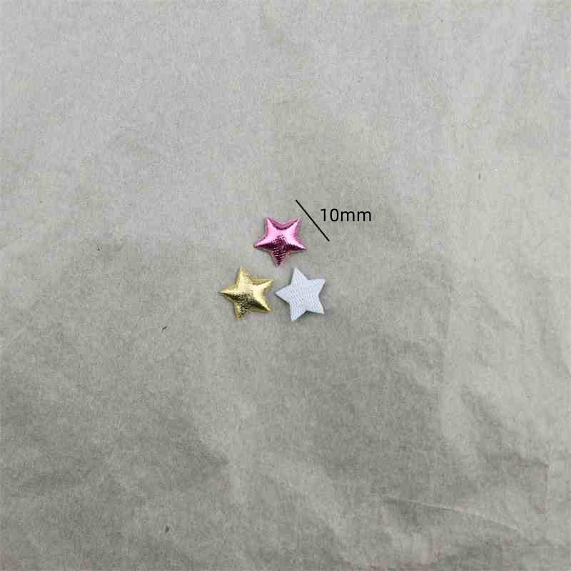 1cm bronzing mini star jewelry accessories diy five-pointed star hair accessories hairpin accessories clothing shoes and socks decoration
