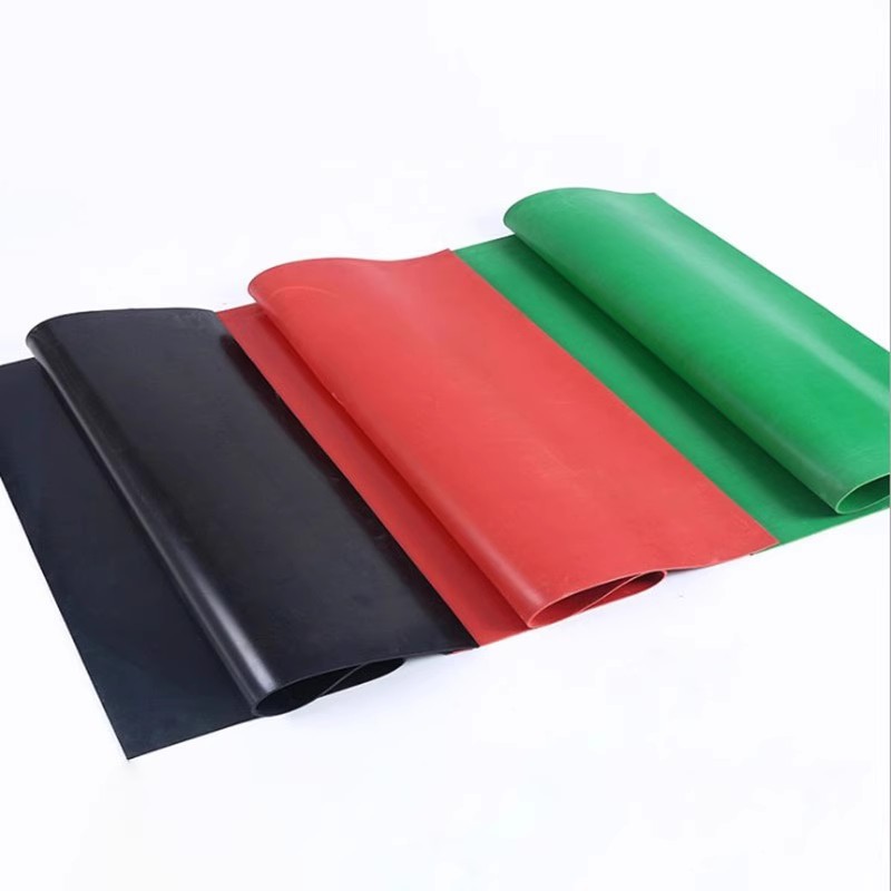 High-Voltage-Resistant Flat Insulating Rubber Sheet Insulating Pad for Distribution Room Special High-Elastic Anti-Slip Wear-Resistant Insulating Rubber Pad