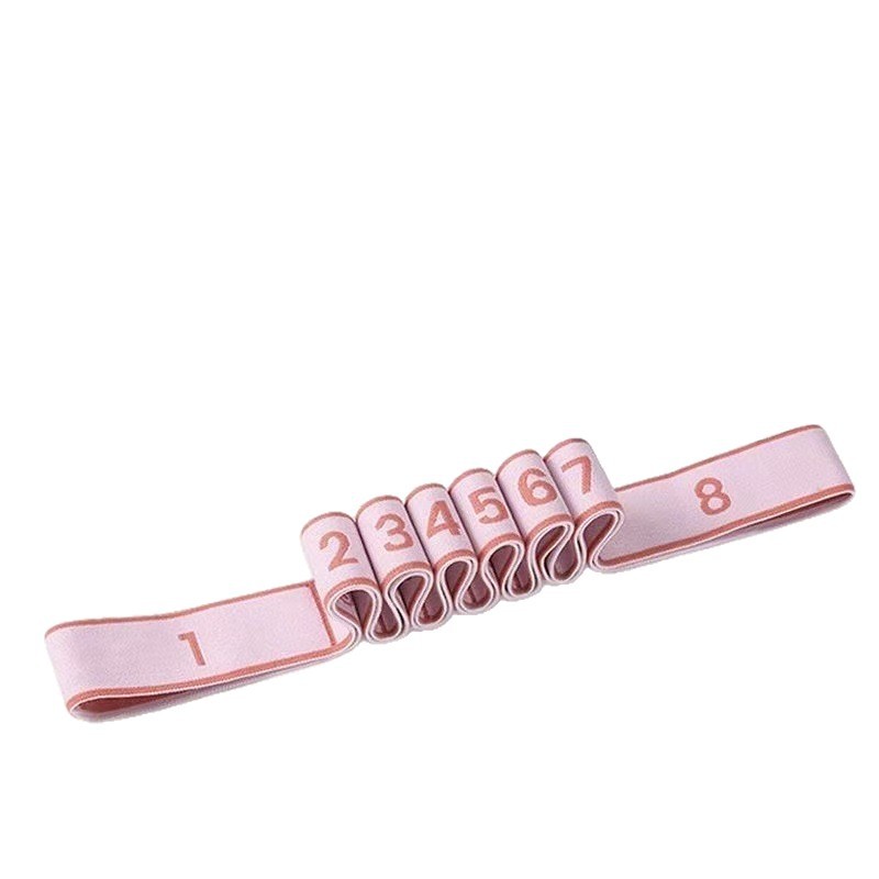 Yoga Fitness Sports Tension Band Digital Elastic Band Kidsren's Dance Special Training Resistance Band Leg Stretching Band